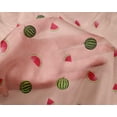 thumbnail image 4 of oneOone Silk Tabby Fabric Watermelon Fruit Printed Craft Fabric BTY 42 Inch Wide, 4 of 4