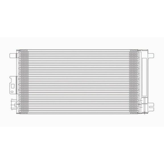 TYC GM3030255 Chevrolet Malibu, Pontiac G6 Radiator Repair Hardware