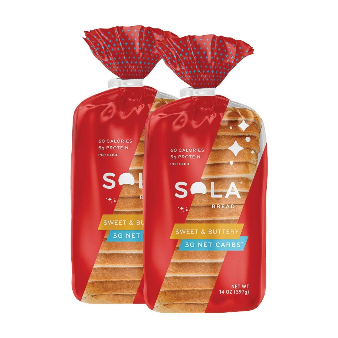 SOLA Sweet and Buttery Sandwich Bread Loaf (2 Pack)