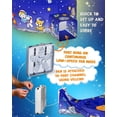 thumbnail image 3 of Carpa inflable Skywin para niños con estampado espacial (196 x 127 cm), 3 of 6