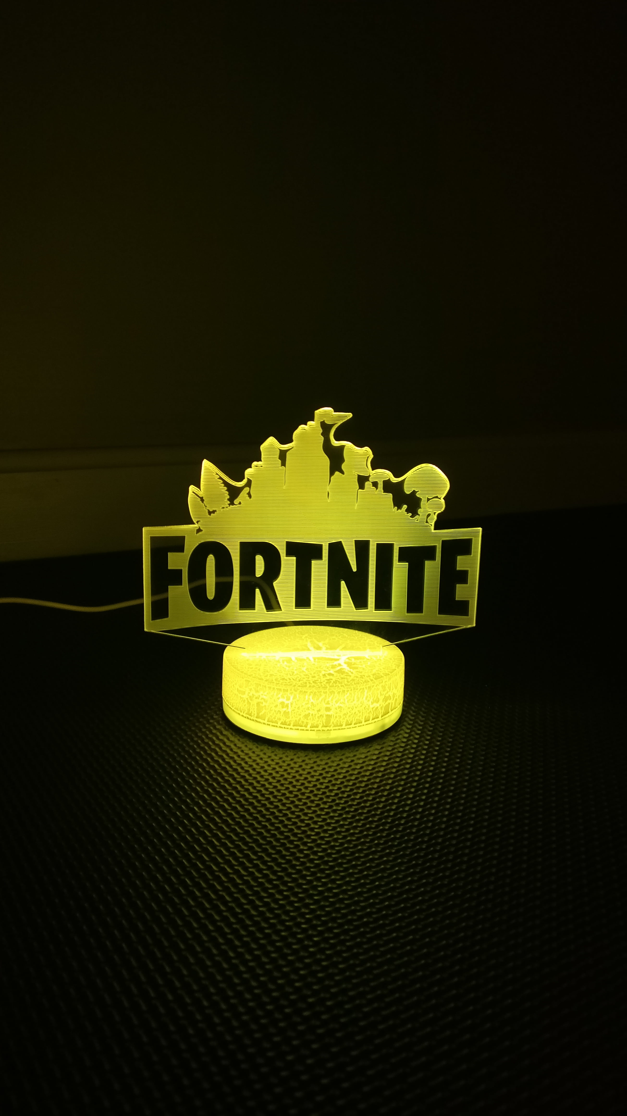 Video Game 3D Night Light Color Changing Illusion Lamp for Children Kids Play Station Fan Gift Christmas Birthday Best Gifts