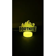 Video Game 3D Night Light Color Changing Illusion Lamp for Children Kids Play Station Fan Gift Christmas Birthday Best Gifts
