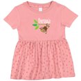 thumbnail image 3 of Inktastic Mawmaw Little Monkey Grandchild Girls Baby Dress, 3 of 5
