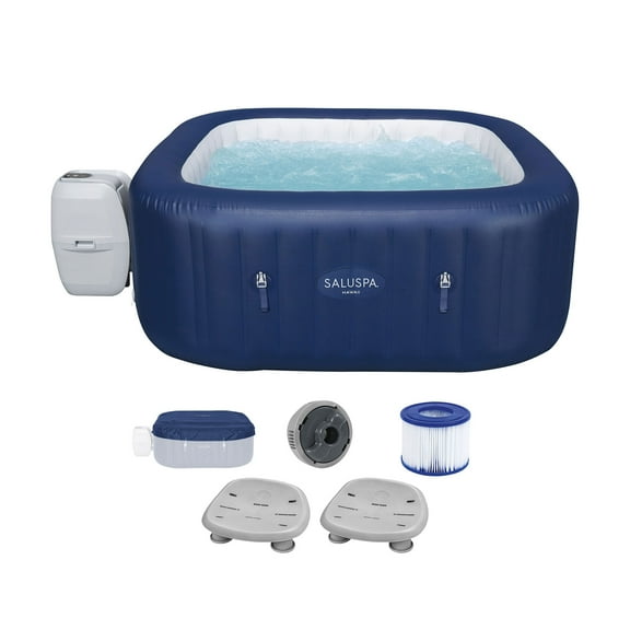 Bestway SaluSpa Hawaii AirJet Inflatable Hot Tub w/Pool & Spa Seat (2 Pack)