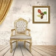thumbnail image 3 of Venter, Tandi 12x12 Gold Ornate Wood Framed with Double Matting Museum Art Print Titled - Pebbles and Loops II, 3 of 4