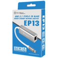 thumbnail image 3 of SilverStone Technologies EP13C Adaptateur Réseau Ethernet USB 3.1 Type-C Génération1 vers RJ45 Gigabit, Charbon, 3 of 3