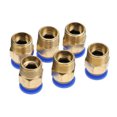 thumbnail image 4 of Conector rápido neumático, tubo de aire de 8 mm Conector rápido recto neumático Conexiones rápidas rectas Diseño de clase mundial, 4 of 8