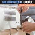 thumbnail image 5 of Tooltidylife, Tooltidylife 24-in-1 T Handle Ratchet Screwdriver, Tool Tidy Life Screwdriver Set, DIY Ratchet Screwdriver Set, Detachable Ratchet Handle, Portable Compact Repair Tool Kit (24-in-1), 5 of 6