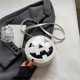 thumbnail image 3 of Bolso Bandolera Con Murciélago para Mujer Ocio Diario Correa Ajustable () Blanco, 3 of 9