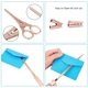 thumbnail image 3 of Kit de papelería de oficina oro rosa con 4 tipos de quitagrapas, abrecartas y grapadora. Accesorios de escritorio y suministros de oficina., 3 of 7