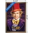 thumbnail image 3 of Willy Wonka And The Chocolate Factory - Willy Wonka Wall Poster, 14.725" x 22.375", Framed, 3 of 6