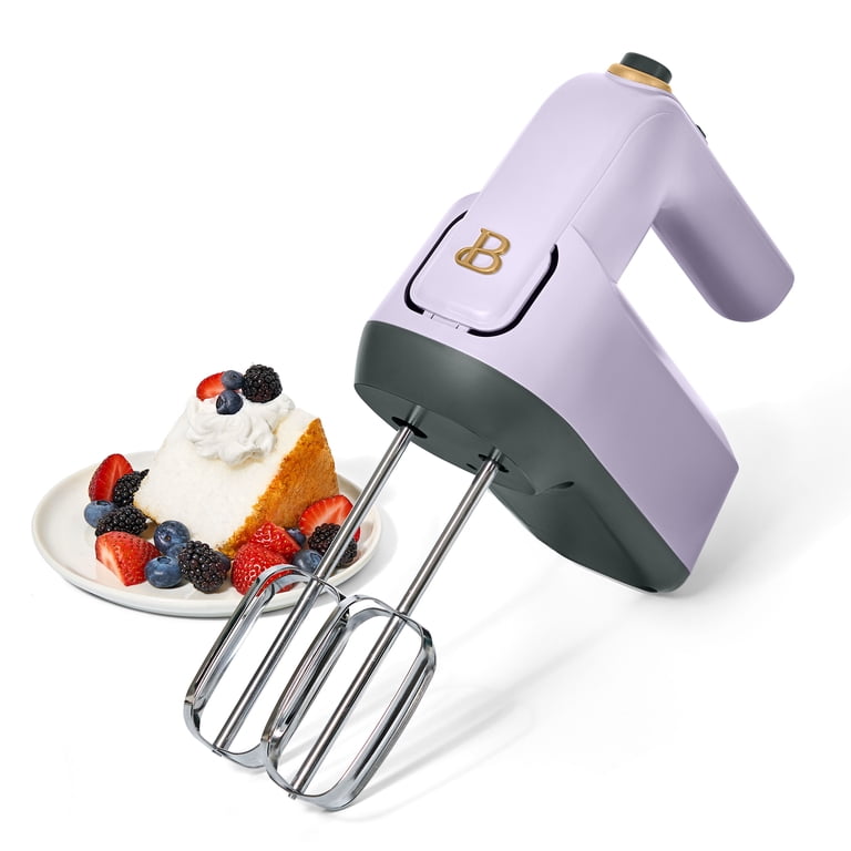 Free Shipping! Beautiful 6-Speed Electric Hand Mixer Lavender with