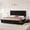Black, variant on Kselythan Full/King/Queen Size Platform Bed Frame,Upholstered Bed Frame with 4 Storage Drawers and Adjustable Headboard, Linen Upholstered, No Box Spring Needed, Noise Free, Easy Assembly, Grey