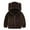 Brown, variant on Generic Toddler Boys Girls Hooded Puffer Vest Padded Warm Winter Jacket Sleeveless Bear Ears Zipper Up Coat with Pocket(3-4 Years,Brown)