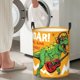 thumbnail image 5 of Fotbe Cool Dinosaur Playing Guitar Cesto de Ropa con Asas, Cesto Impermeable de Gran Capacidad, Bolsa de Lavado para Dormitorio, Cesto de Ropa con Ruedas y Asas-Small, 5 of 6