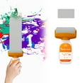 thumbnail image 3 of Paint for Walls, Touch Up Paint for Wall with Roller Brush Walls Repair Tool, for Remove Graffiti, Scratches, Stains, Yellowing, Pintura Blanca Para Pared, B, 3 of 5