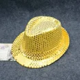 thumbnail image 3 of Sombrero de copa con lentejuelas generales para adultos y niños, sombrero de Jazz con lentejuelas de espectáculo de baile de Hip Hop, sombrero de vaquero, sombreros de fiesta de rendimiento de baile, 3 of 5