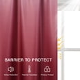 thumbnail image 4 of 2 Pcs Shade Tier Curtain, Rod Pocket Gradient Printed Blackout Short Curtain, 4 of 8