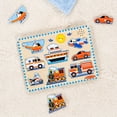 thumbnail image 3 of Melissa & Doug Vehicles Sound Puzzle - Wooden Peg Puzzle With Sound Effects (8 pcs), 3 of 6