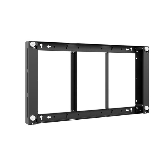 Hagor - HAGOR WH mounting kit - for flat panel - black, RAL 9005