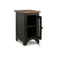 thumbnail image 6 of Signature Design by Ashley Casual Valebeck Chairside End Table  Black/Brown, 6 of 9