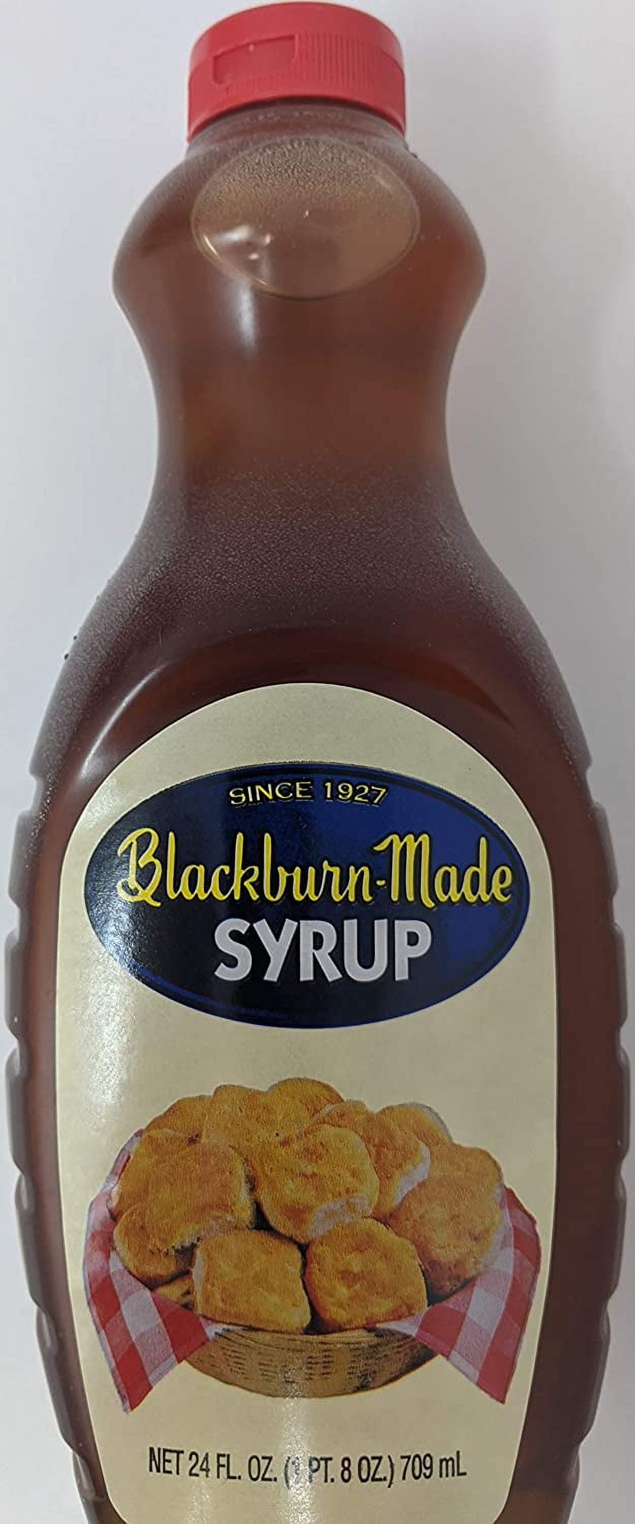 Blackburn-Made Syrup Bundle - 4 x 24 Oz Bottles of Blackburn Made Syrup, Blackburn Syrup Pancake, Bundled