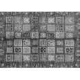 thumbnail image 1 of Ahgly Company Indoor Rectangle Abstract Gray Modern Area Rugs, 4' x 6', 1 of 4