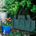 thumbnail image 1 of Bolsa de almacenamiento de herramientas de jardín, bolsa de herramientas de jardinería, organizador de herramientas para interiores y exteriores, 1 of 5