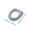 Blue, variant on VWRXBZ Toilet Seat Cover, 12.99x12.99 Inch Polyester Cushion Warm Cushion Toilet Seat Pad Toilet Mat Cushion Heater Bathroom Toilet Lid Cover Bathroom Toilet Seat Cover Winter Accessory