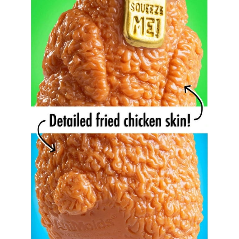 【レア】未開封 YELLOW FRIED CHICKENz グッズ 限定 Animolds Fun Kids Toy - Squeezable Screaming Fried Rubber Chicken