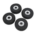 thumbnail image 1 of RC Hub Wheel Tires, RC Car Tires Better Grip  For 1/10 RC Car White, 1 of 8