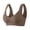 Coffee, variant on Underwire Bras for Women Plus Size C Cup Scalloped Push Up Seamless Lightly Lined T Shirt Bra (80C, Coffee)