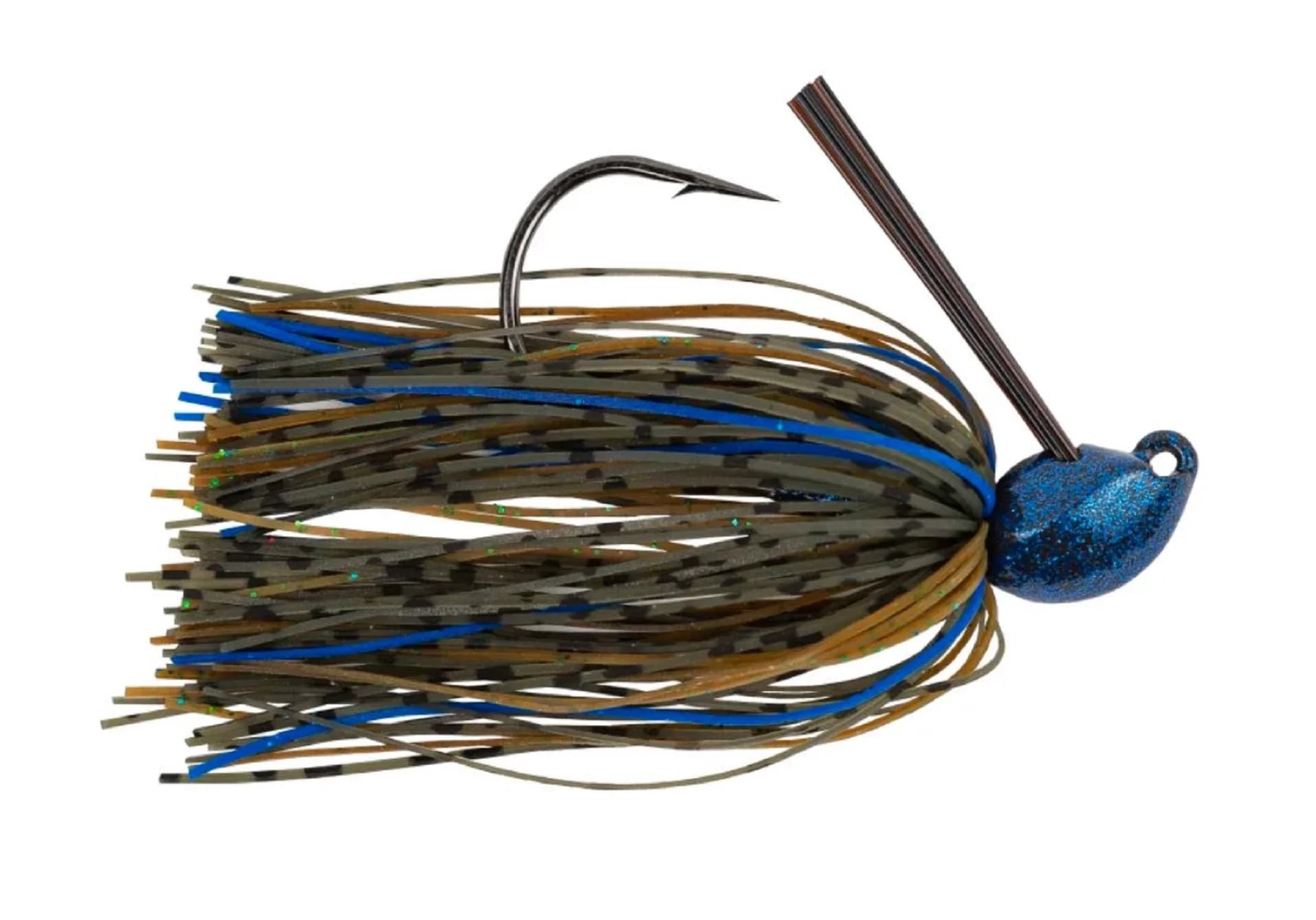 Googan Squad Thicc Jig 3/8 oz Bluegill Fishing Lure with 5/0 Hook, 1 Pack