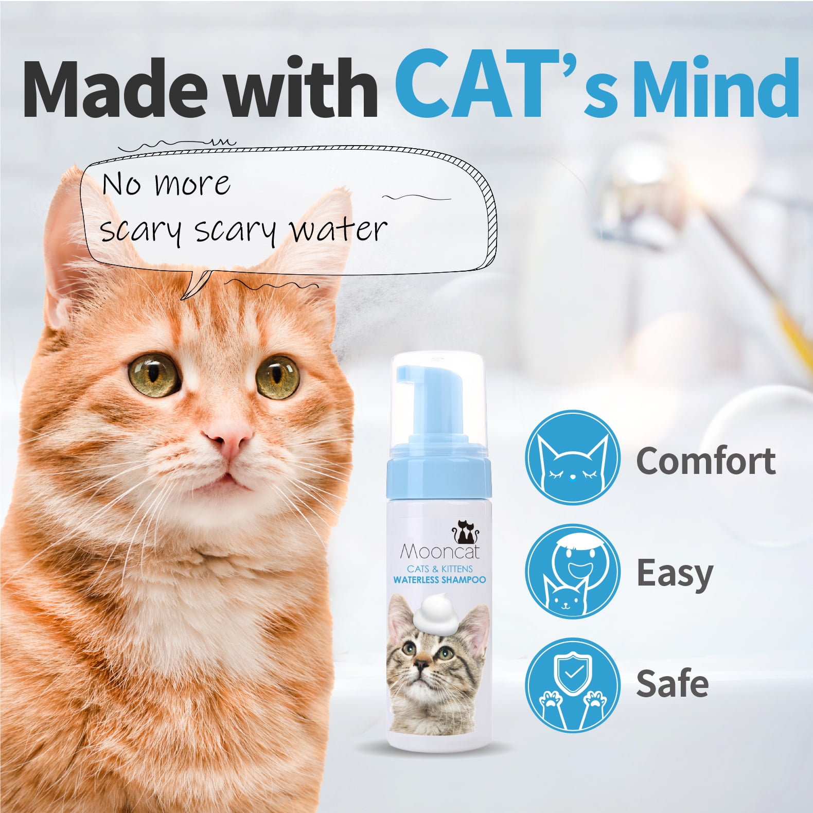 Cat shampoo for sensitive skin sale