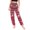 Patterned2, variant on Lu's Chic Women's Yoga Pants Soft Bohemian Boho Hippi High Waisted Summer Ankle Casual Thin Fashion Loose Lightweight Joggers Patterned1 Small-X-Large