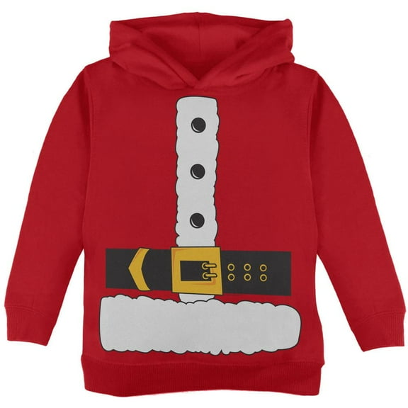 Santa Claus Costume Red Toddler Hoodie - 2T