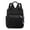 Black, variant on CXKKK Women's Large Capacity Backpack, Handbag Crossbody Shoulder Bag Multi Carry Travel Daypack with Multiple Zipper Pockets