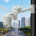 thumbnail image 2 of CCTV Camera Wall Mount Bracket External Wall Corner Bracket Outdoor Security Camera Mounting Accessory Easy Installation, 2 of 8