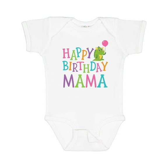 Inktastic Happy Birthday Mama Boys or Girls Baby Bodysuit