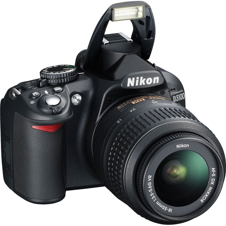 Nikon D3100 Digital DSLR Camera with 18-55mm VR Lens Bundle With
