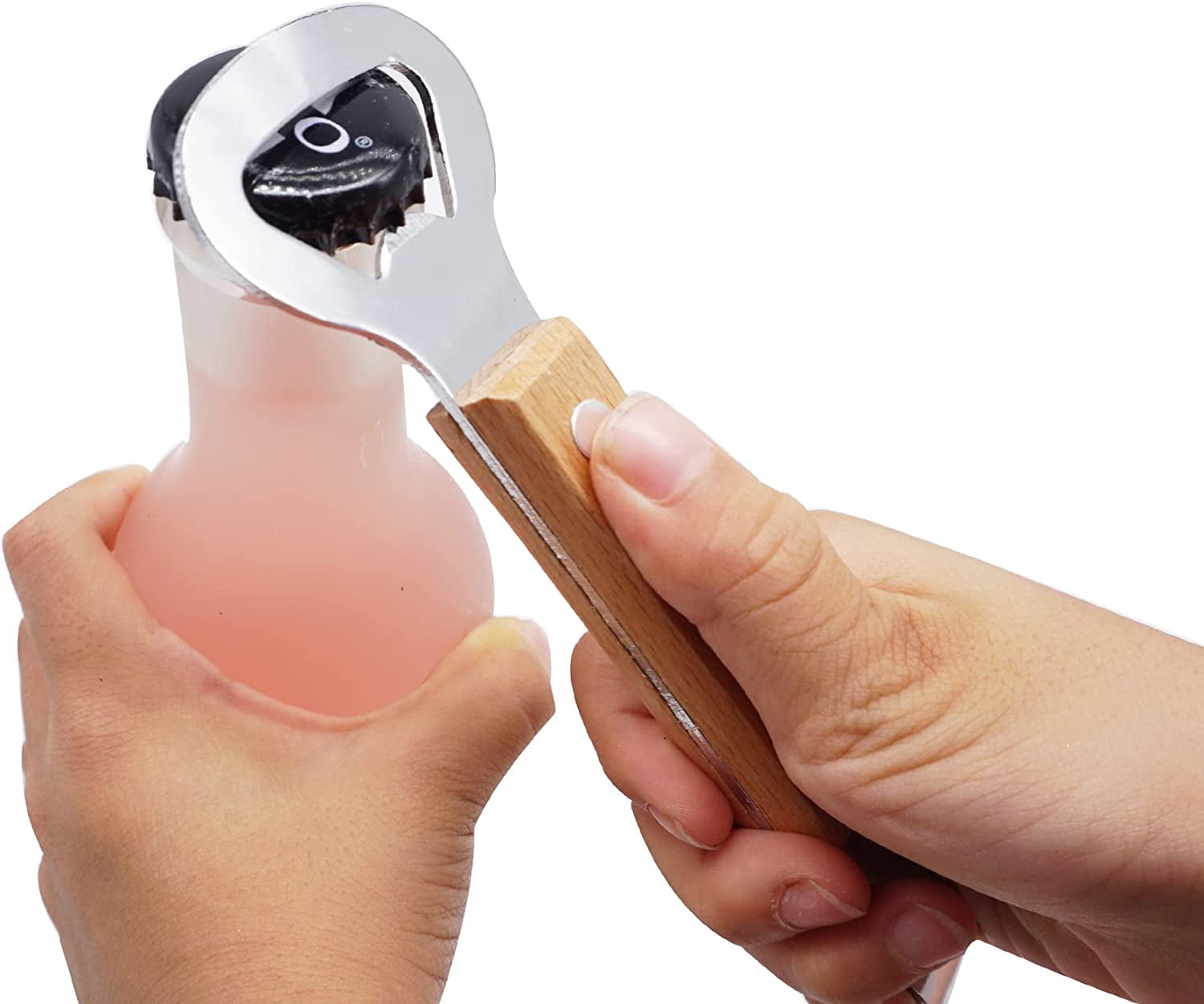 FRKSMD-Can Punch Bottle Opener, Manual Stainless Steel Can Opener 3 Pack