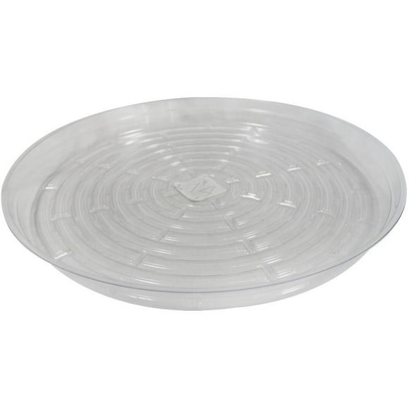 Soucoupe de Plante en Vinyle Transparent 14 Pouces