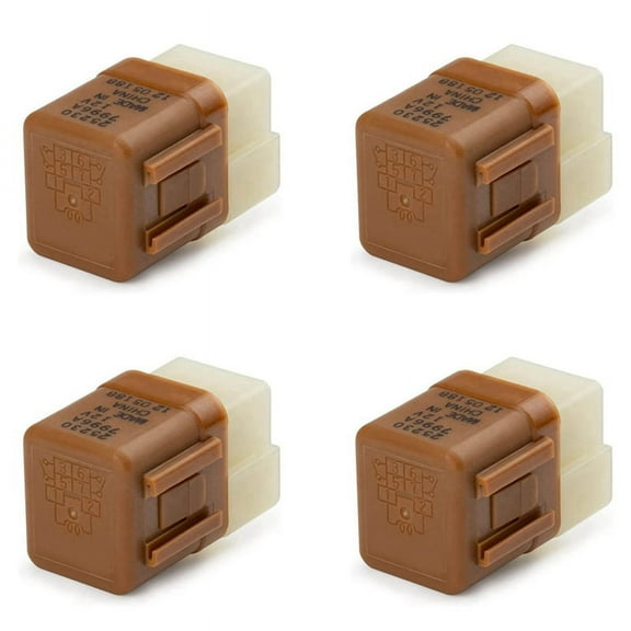 4 Pc/Set Auto Relay 6-Pins 25230-7996A 252307996A for VEHICLES