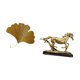 thumbnail image 5 of Escultura de pared de hoja de ginkgo de hierro forjado, figura coleccionable, adorno para sala de estar, oficina, hotel y comedor., 5 of 8