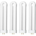 thumbnail image 2 of PYYNA-Bug Zapper Replacement Light Bulb for 15W Insect Attracting Lamp with 4-Pin Base, Ful 15W-BL U Shaped Twin Tube Bulb for Outdoor Mosquito Zapper, 4 Pack, 2 of 4