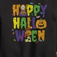 thumbnail image 3 of Garfield - Happy Halloween Icons - Toddler And Youth Crewneck Fleece Sweatshirt, 3 of 5