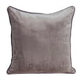 thumbnail image 2 of Parkland Collection Khole 20x20" Solid Fabric Throw Pillow in Olive Green/Taupe, 2 of 6