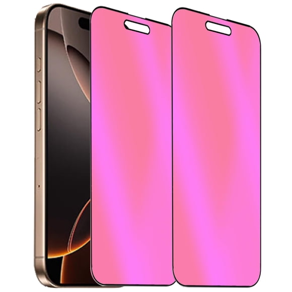 Protector de Pantalla BWEDXEZ Anti-Blue con Privacidad para iPhone 16 Pro Max