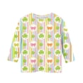 thumbnail image 4 of Tauxra Chandail de la Saint-Patrick pour Adultes, T-Shirt à Manches 3/4 Imprimé Col Rond, T-Shirt Graphique Trèfle Décontracté à Manches Longues pour Activités Festives, 4 of 6