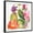 Black Frame, variant on Art.com Desert Rose II Art Print by Kristy Rice, 16" x 16"